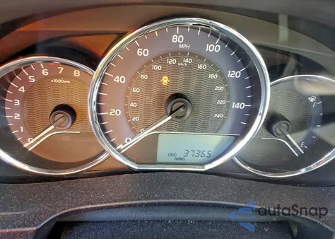 2016 Toyota Corolla L из США, поврежденный, VIN 2T1BURHE6GC652400